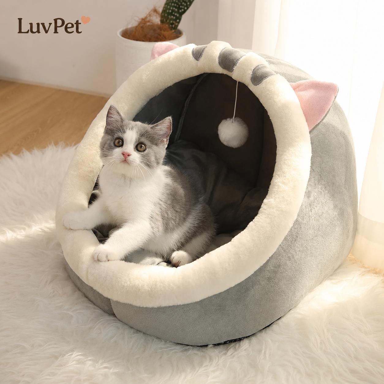 Cama Toca Pet Conforto Profundo Dobrável e Lavável