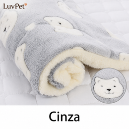Cama Pet Aconchegante em Flanela para Cães e Gatos