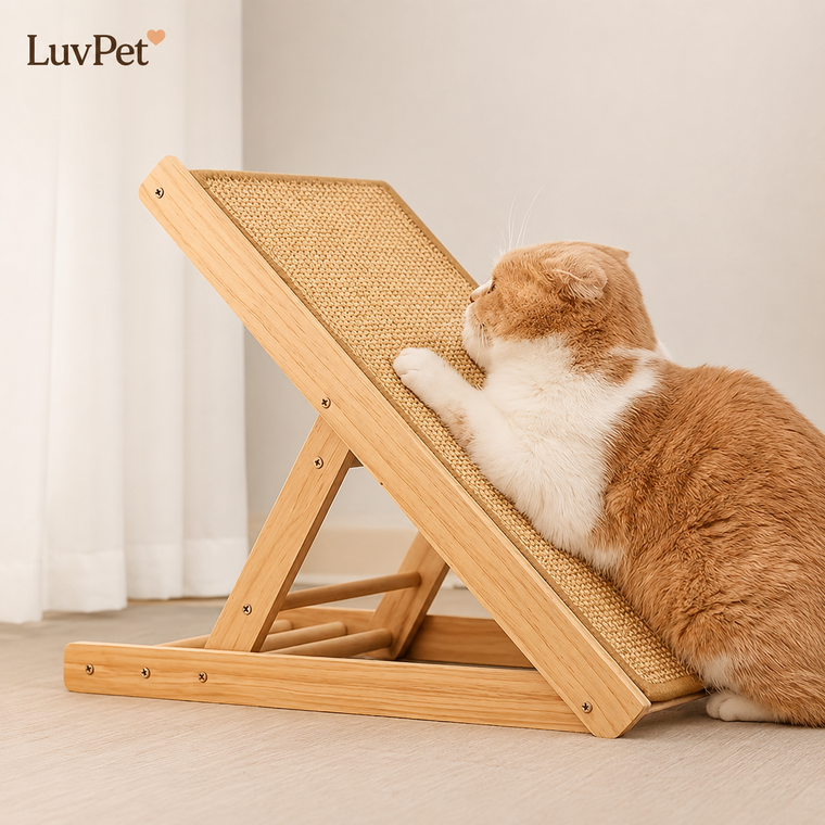 Arranhador Adesivo em Corda de Sisal para Gatos