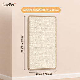 Arranhador Adesivo em Corda de Sisal para Gatos