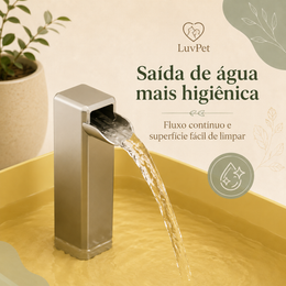 Fonte Bebedouro Automático USB para Gatos com Filtro